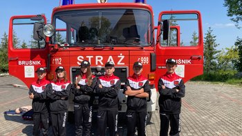 Zbiórka Pomóż OSP Bruśnik zakupić AED - miniaturka zdjęcia