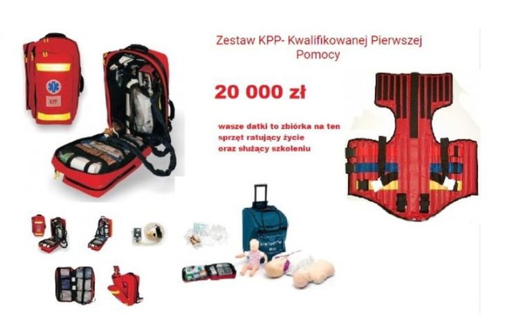 Zbiórka PLECAK RATOWNICZY z wyposażeniem - zdjęcie główne