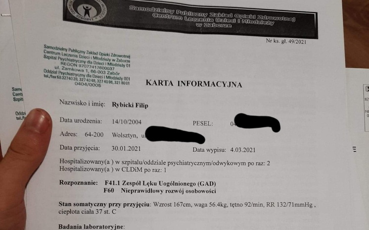 Zbiórka Pomóż mi walczyć z depresją - zdjęcie główne