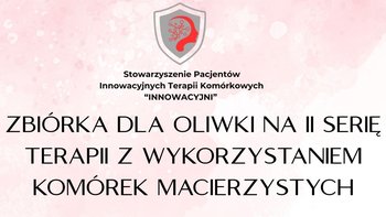 Zbiórka Terapia MSC dla Oliwki II seria - miniaturka zdjęcia