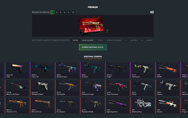 Zbiórka Skrzynka na hellcase - zdjęcie główne