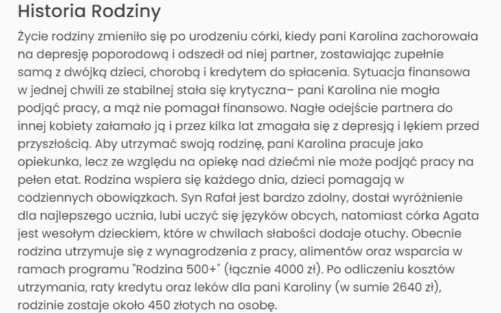 Zbiórka Pomóżmy samotnej mamce - zdjęcie główne