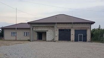 Zbiórka Elewacja na budynku OSP Mokre - miniaturka zdjęcia