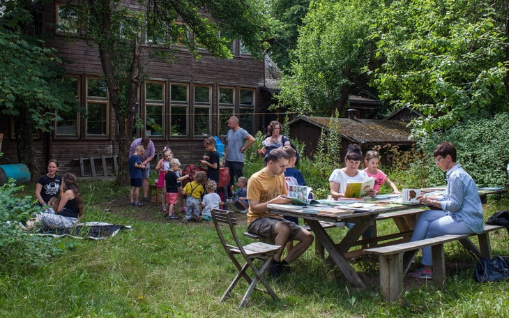 Zbiórka 4. urodziny Leśnej Czytelni - zdjęcie główne