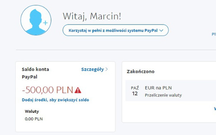 Zbiórka Oszustwo, PayPal, Komornicy... - zdjęcie główne