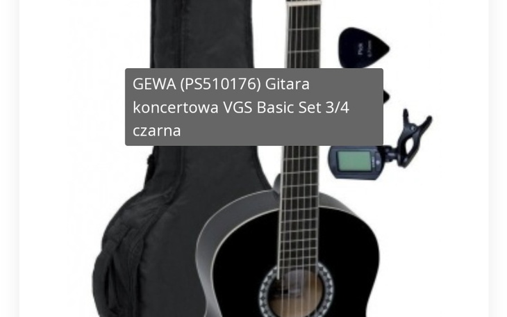 Zbiórka Na wymarzoną gitare - zdjęcie główne