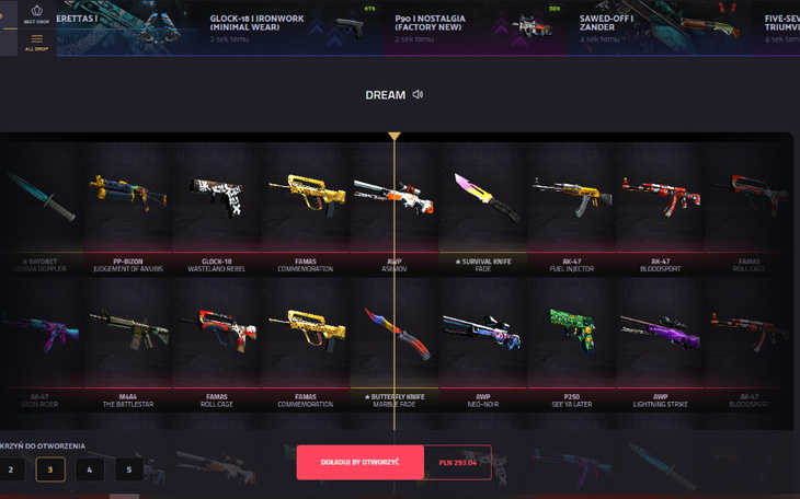 Zbiórka Nie mam na skiny do CSGO - zdjęcie główne