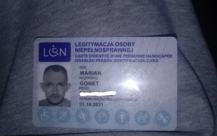 Zbiórka Na leki . wozek elektryczny i re - zdjęcie główne