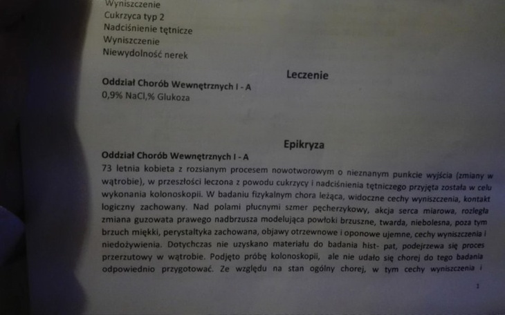 Zbiórka Zbieramy na chora babcie - zdjęcie główne
