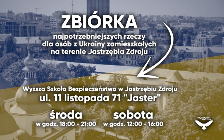 Zbiórka Jastrzębianie dla Ukrainy - zdjęcie główne