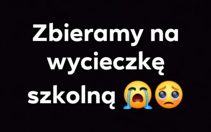 Zbiórka Nie stać mnie na wycieczkę szkol - zdjęcie główne