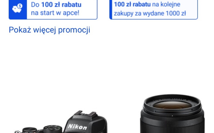 Zbiórka na pierwszy aparat - zdjęcie główne