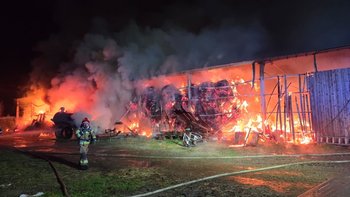 Zbiórka Zbiórka na siano po pożarze - miniaturka zdjęcia