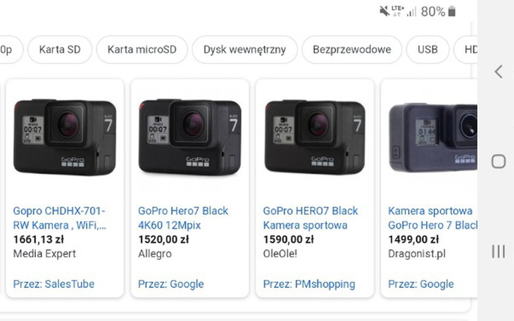 Zbiórka Gopro hero 7 - zdjęcie główne