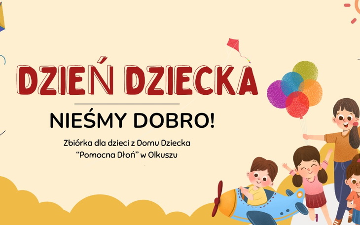 Zbiórka Niesiemy dobro w Domu Dziecka - zdjęcie główne