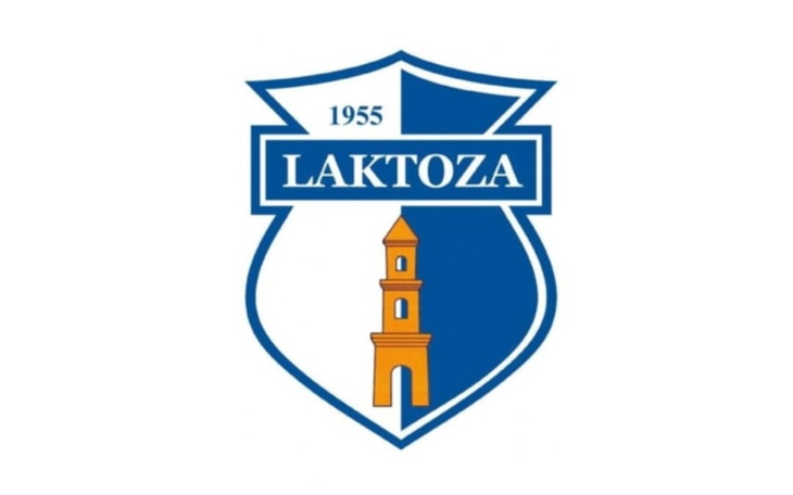Herb klubu sportowego Laktaza z 1955 roku.