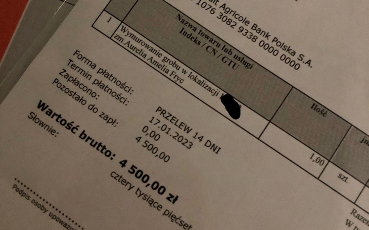 Zbiórka Na pochówek córki - zdjęcie główne