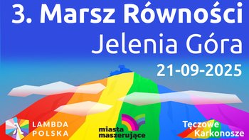 Zbiórka 3. Marsz Równości Jelenia Góra - miniaturka zdjęcia