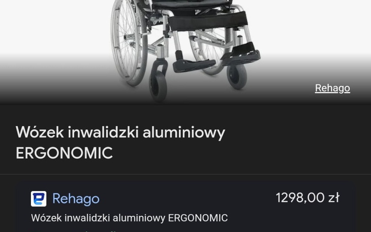 Zbiórka Zbiórka dla dziadka na wózek - zdjęcie główne