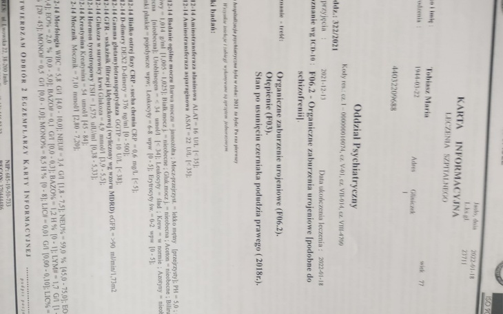 Zbiórka Pomoc chorej pani - zdjęcie główne