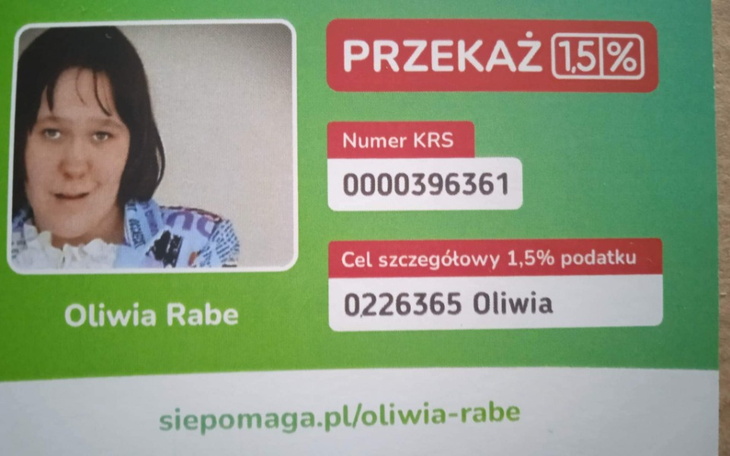 Zbiórka Na leczenie dla Oliwki - zdjęcie główne