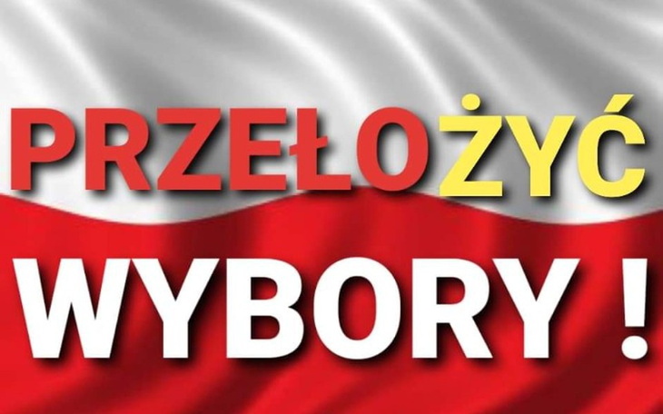 Zbiórka PRZEŁOŻYĆ WYBORY- drukujmy wlepy - zdjęcie główne
