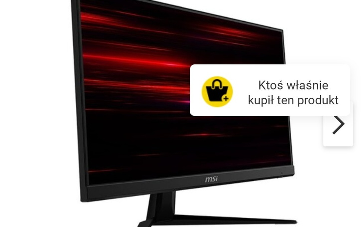 Zbiórka Monitor Gamingowy MSI - zdjęcie główne