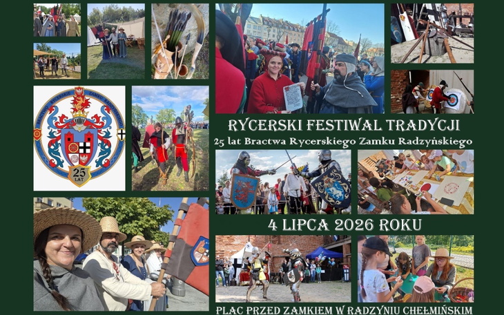 Rycerski Festiwal Tradycji w Radzyniu Chełmińskim, 25-lecie Bractwa.