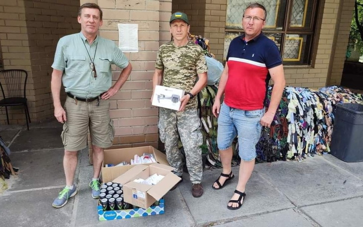 Zbiórka Pomoc żołnierzom w Ukrainie - zdjęcie główne