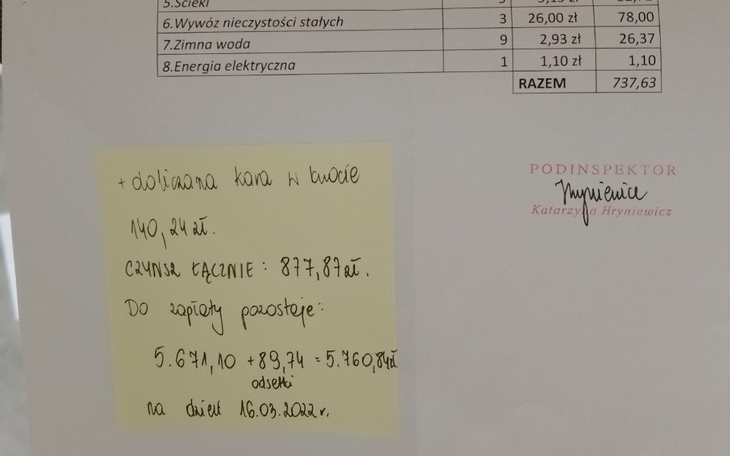 Zbiórka Na wpłatę zadłużenia - zdjęcie główne