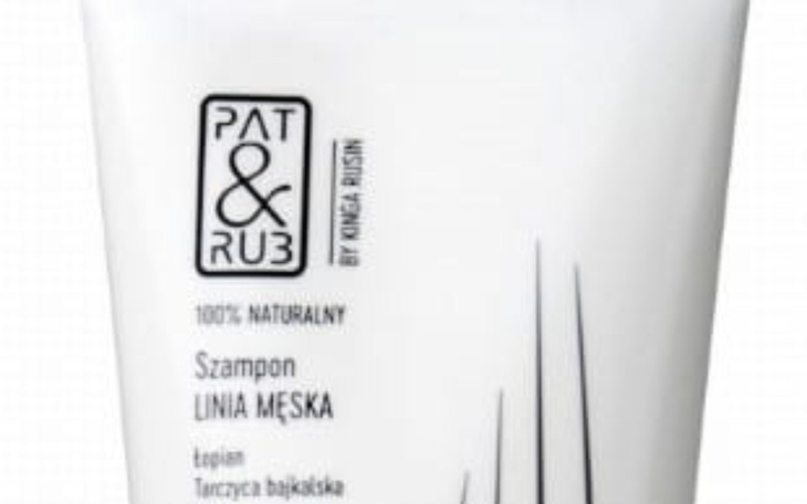 Naturalny szampon w opakowaniu, produkt do pielęgnacji.