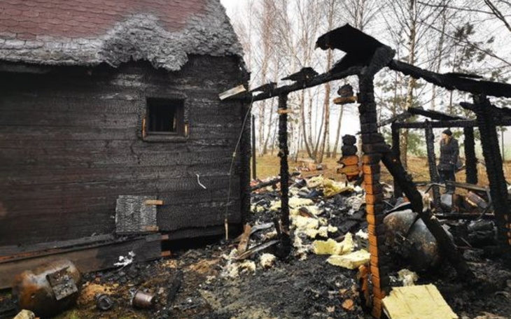 Zbiórka Domek. Zagorzyce. Pożar. - zdjęcie główne
