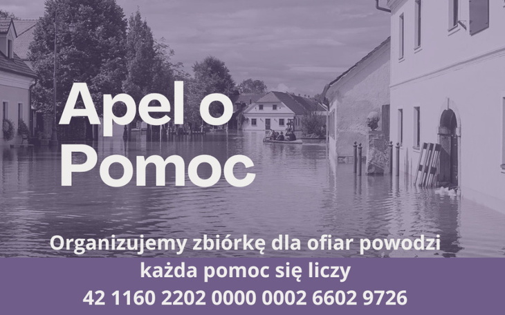 Zbiórka Apleujemy o Pomoc dla Powodzian - zdjęcie główne
