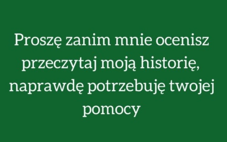Zbiórka Samotna matka prosi o wsparcie - zdjęcie główne