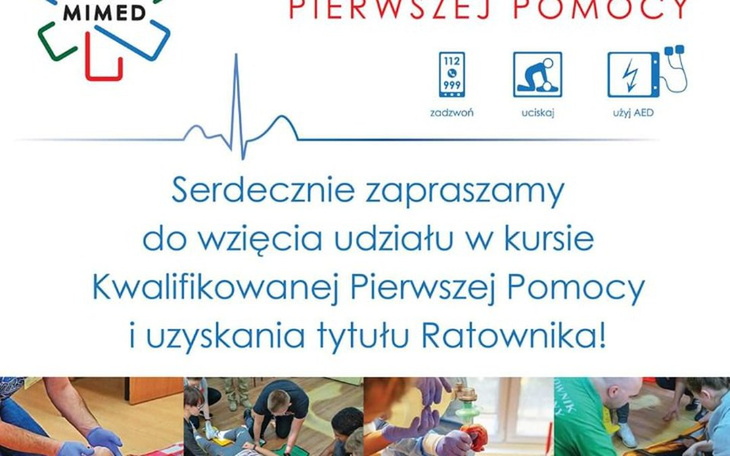 Zbiórka Kurs kwalifikowanej pomocy medyc - zdjęcie główne