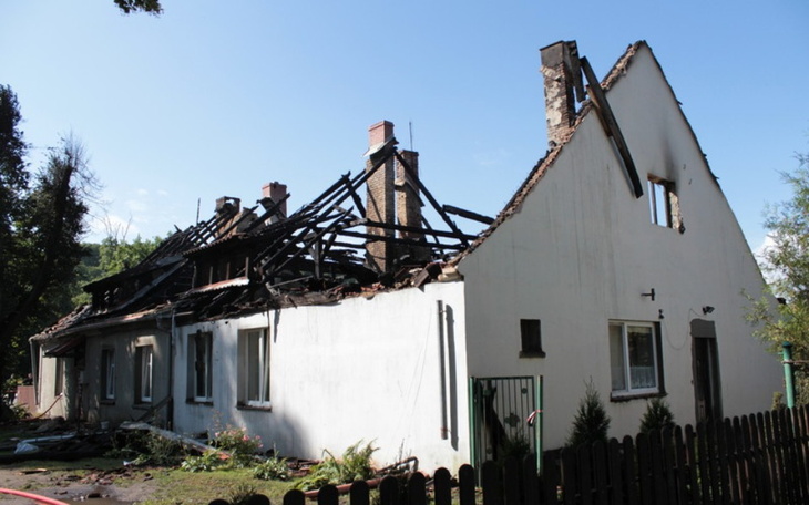 Zbiórka Na odbudowanie spalonego domu - zdjęcie główne