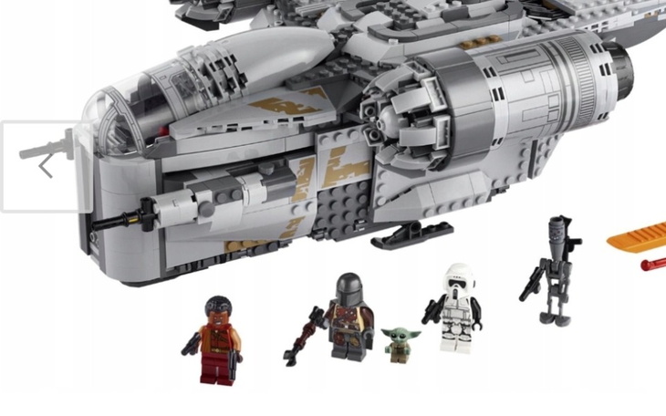 Zbiórka Lego SW Razor Crest 75292 - zdjęcie główne