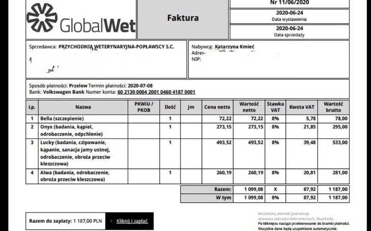 Zbiórka Pomóż opłacić Muminkom leczenie - zdjęcie główne