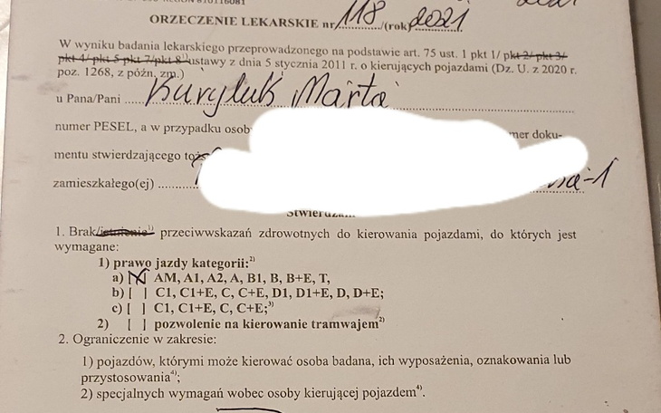 Zbiórka Prawo jazdy dla młodej kobiety - zdjęcie główne