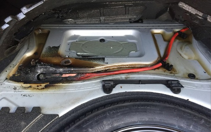 Zbiórka Pożar w samochodzie. - zdjęcie główne