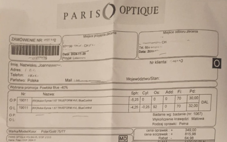 Zbiórka Okulary szansa na lepszy wzrok - zdjęcie główne