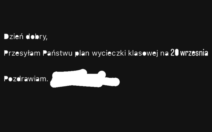 Zbiórka na wycieczkę nad morzee - zdjęcie główne