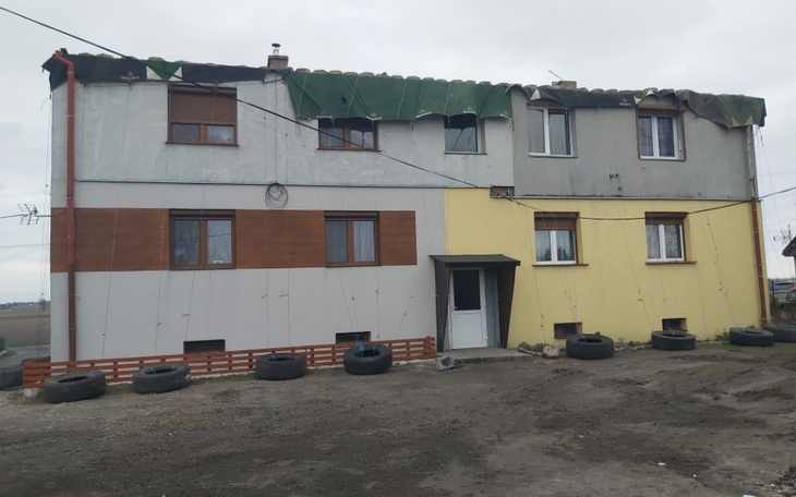 Zbiórka Na odbodowe dachu po wichurze - zdjęcie główne