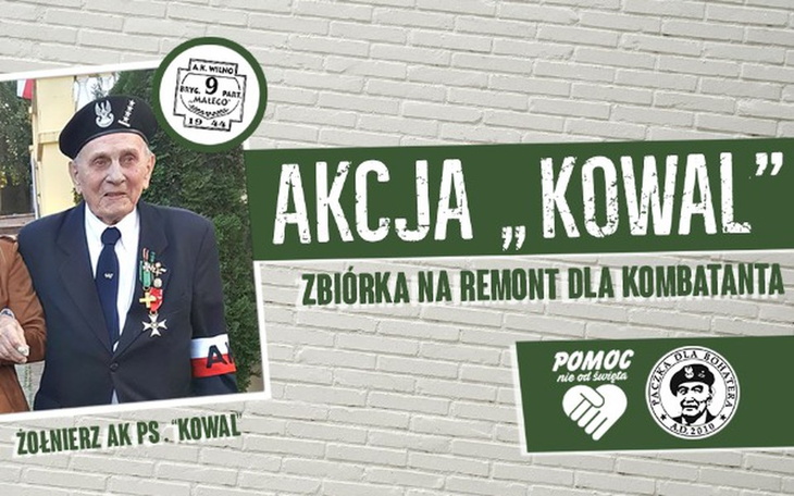 Zbiórka AKcja "Kowal" Pomoc Kombatantowi - zdjęcie główne