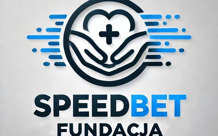 Logo fundacji SpeedBet z symbolem serca.