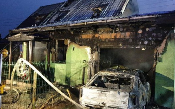 Zbiórka spalony rodzinny dom - zdjęcie główne