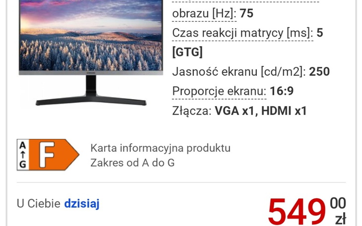 Zbiórka Zbieram na monitor dołożysz się - zdjęcie główne