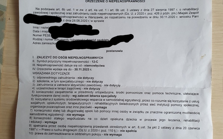 Zbiórka Niepełnosprawność dziecka . - zdjęcie główne