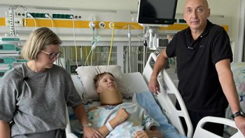 Zbiórka Pomóż Piotrowi stanąć na nogi - miniaturka zdjęcia