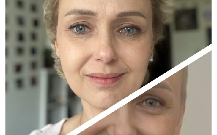 Kobieta z krótkimi włosami, uśmiechająca się do kamery.